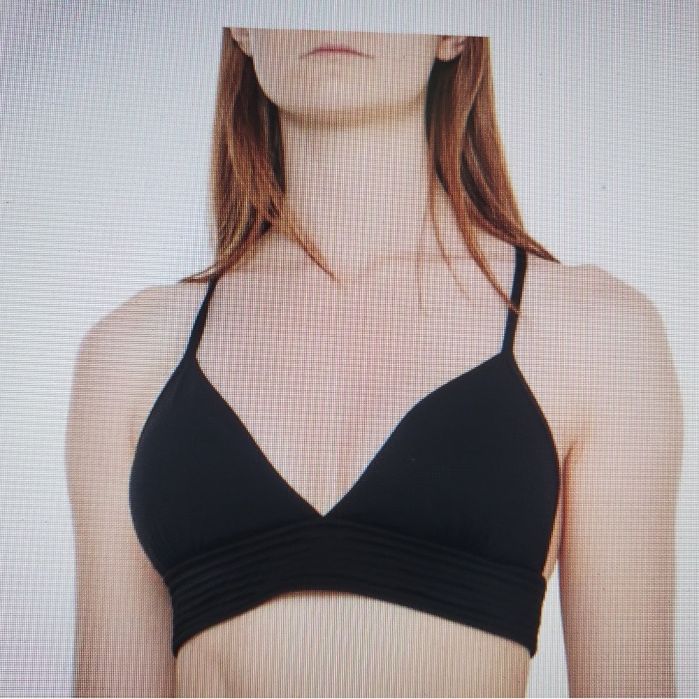 Seafolly Quilted Fixed Triangle Bikini Top